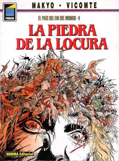 Cover of El país del fin del mundo 4. La piedra de la locura