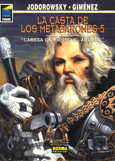 Cover of La casta de los Metabarones 5: Cabeza de Hierro el abuelo