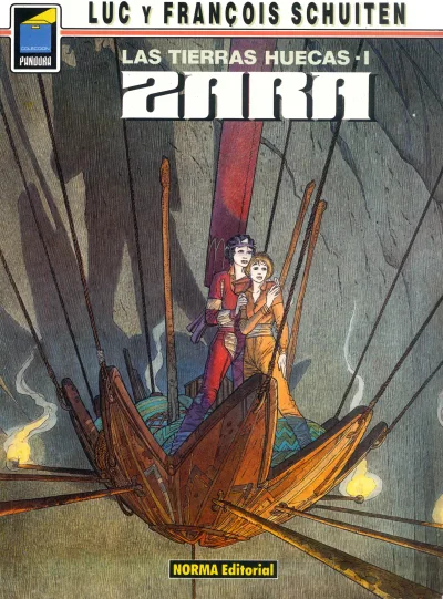 Cover of Las tierras huecas 1: Zara