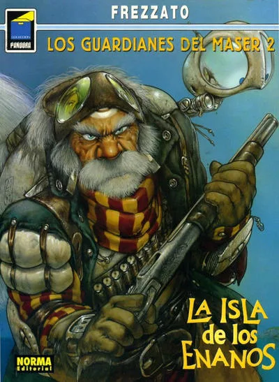 Cover of Los guardianes del maser 2. La isla de los enanos
