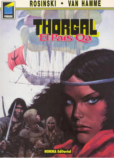 Cover of Thorgal. El país Qa
