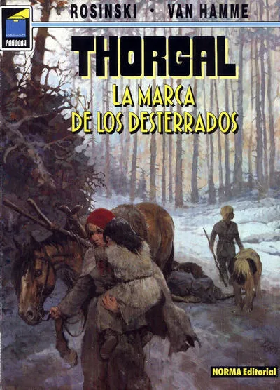 Cover of Thorgal. La marca de los desterrados