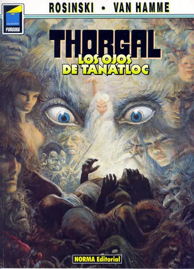 Cover of Thorgal. Los ojos de Tanatloc