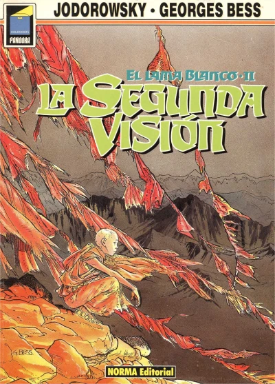 Cover of El lama blanco II. La segunda visión