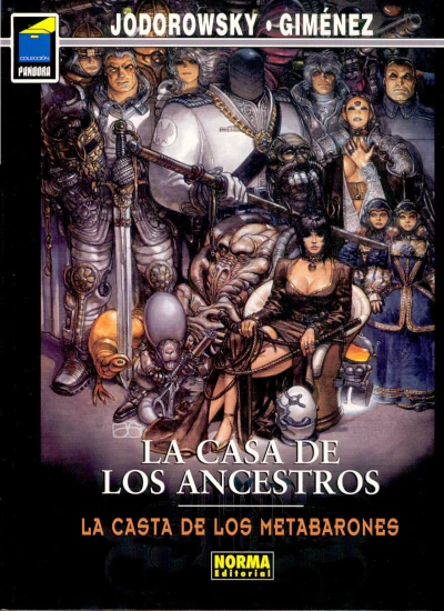 Cover of La casta de los Metabarones 2: La casa de los ancestros