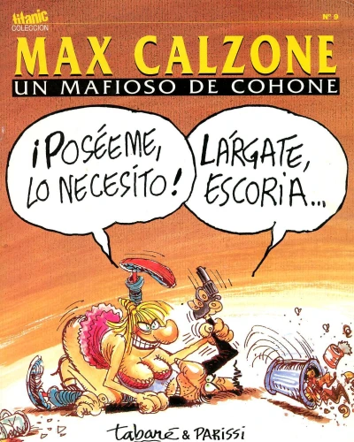 Cover of Max Calzone: Un mafioso de cohone