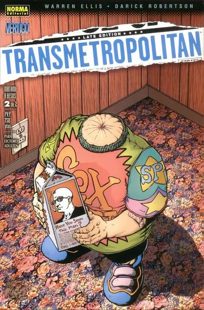 Cover of Transmetropolitan: Mátame a Besos 2 de 2