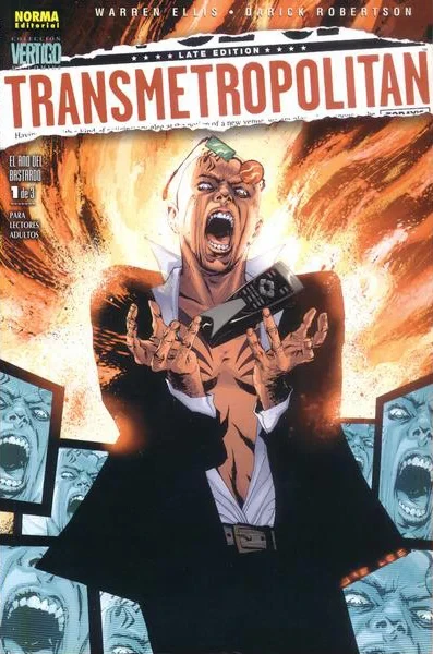 Cover of Transmetropolitan: El Año del Bastardo 1 de 3