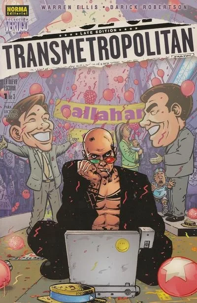 Cover of Transmetropolitan: La Nueva Escoria 1 de 3