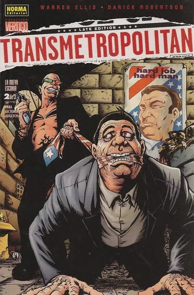 Cover of Transmetropolitan: La Nueva Escoria 2 de 3