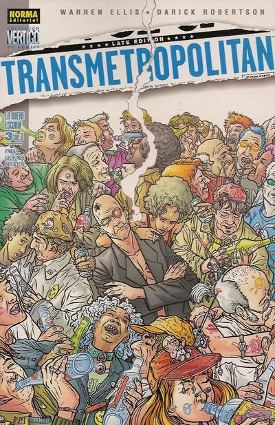 Cover of Transmetropolitan: La Nueva Escoria 3 de 3