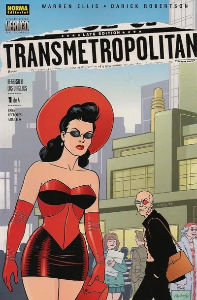 Cover of Transmetropolitan: Regreso a los Orígenes 1 de 4