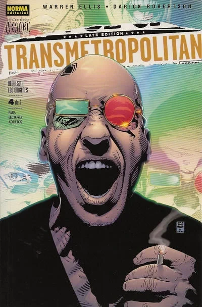Cover of Transmetropolitan: Regreso a los Orígenes 4 de 4