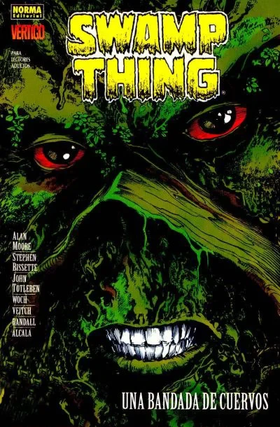 Cover of Swamp Thing: Una Bandada de Cuervos