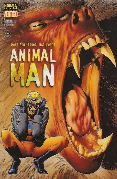 Cover of Animal Man: La Naturaleza de la Bestia