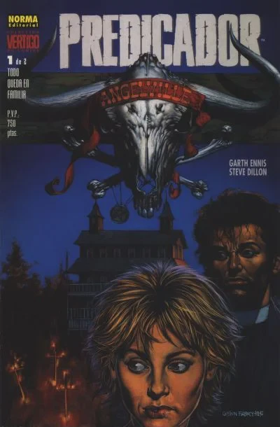 Cover of Predicador: Todo Queda en Familia 1 de 2