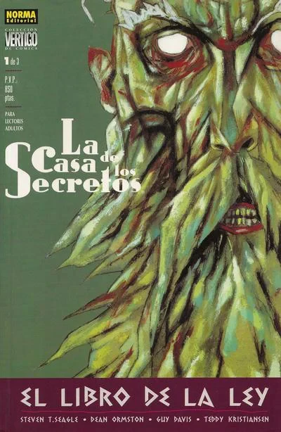 Cover of La Casa de los Secretos: El Libro de la Ley 1 de 3