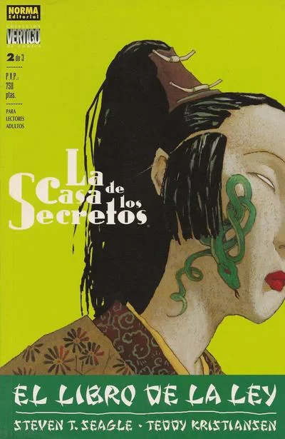 Cover of La Casa de los Secretos: El Libro de la Ley 2 de 3