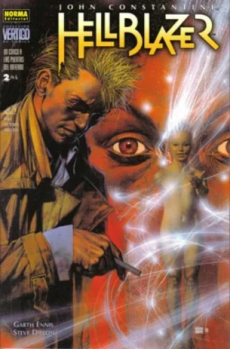Cover of Hellblazer: Un Cínico a las Puertas del Infierno 2 de 4