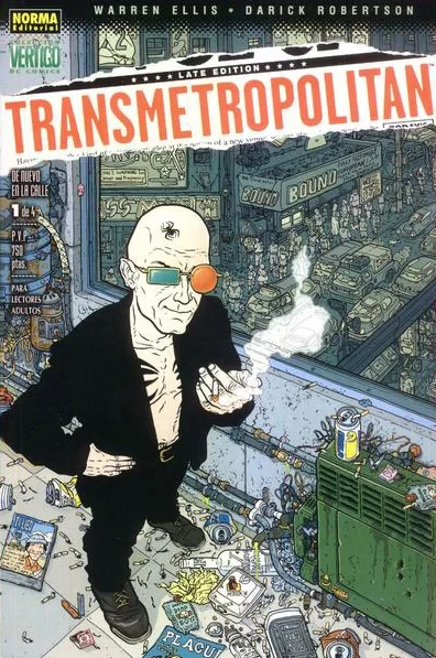 Cover of Transmetropolitan: De Nuevo en la Calle 1 de 4