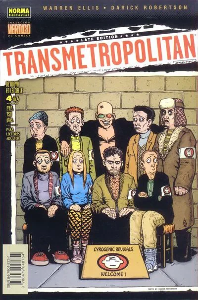 Cover of Transmetropolitan: De Nuevo en la Calle 4 de 4