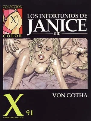 Cover of Los Infortunios de Janice (III)