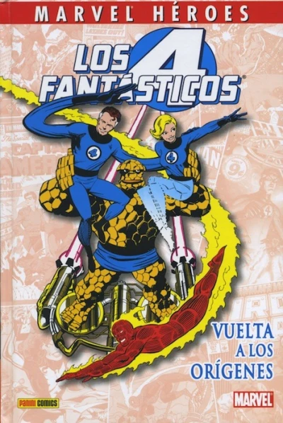Cover of Los 4 Fantásticos: Vuelta a los orígenes