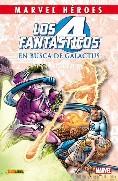 Cover of Los 4 Fantásticos: En busca de Galactus