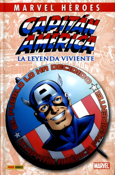 Cover of Capitán América: La leyenda viviente