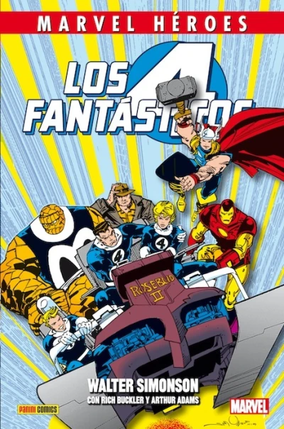Cover of Los 4 Fantásticos de Walter Simonson