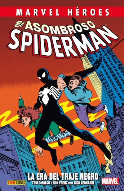 Cover of El Asombroso Spiderman: La era del traje negro