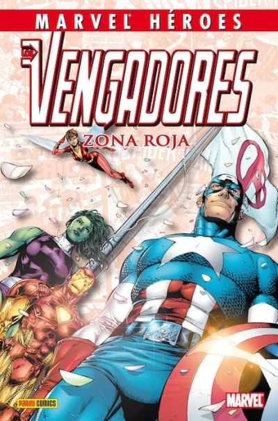 Cover of Los Vengadores: Zona Roja