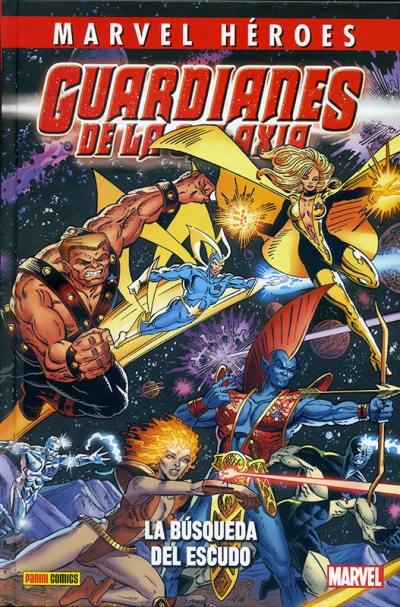 Cover of Guardianes de la Galaxia 1: La búsqueda del escudo