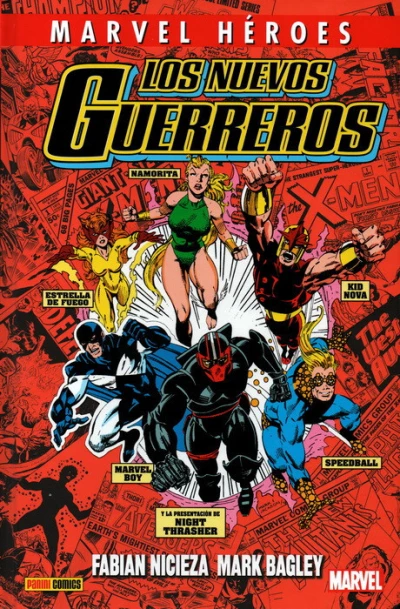 Cover of Los Nuevos Guerreros   1