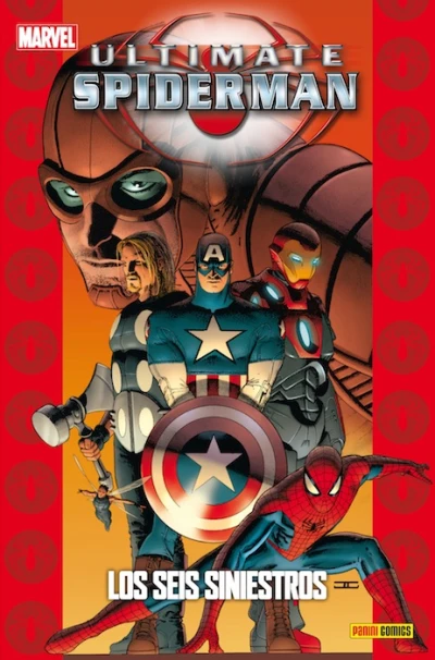 Cover of Spiderman 10: Los Seis Siniestros