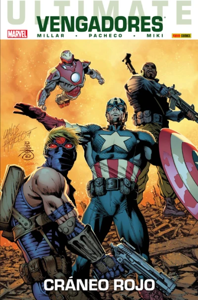 Cover of Vengadores 1: Cráneo Rojo