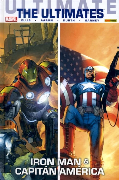 Cover of The Ultimates 6: Iron Man & Capitán América
