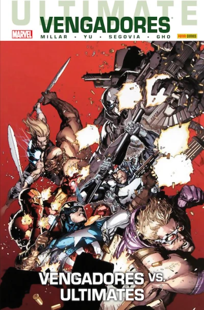Cover of Vengadores 4: Vengadores vs. Ultimates