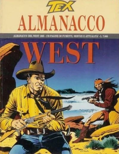 Cover of Almanacco del West 1995