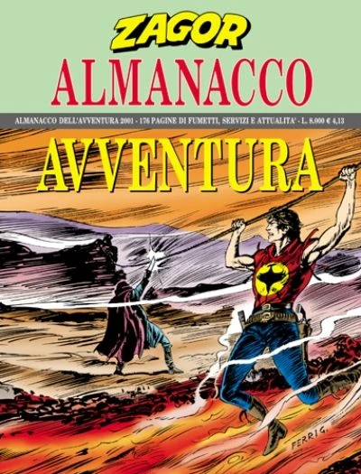 Cover of Almanacco dell'Avventura 2001