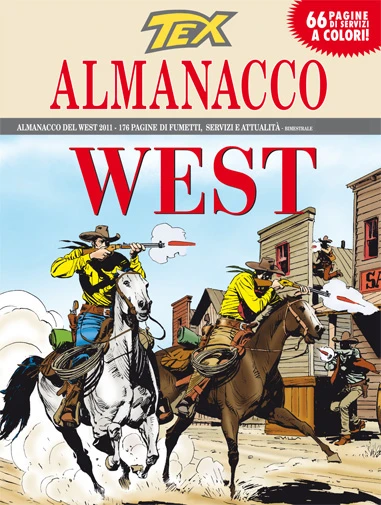 Cover of Almanacco del West 2011