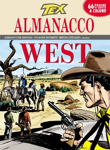 Cover of Almanacco del West 2012