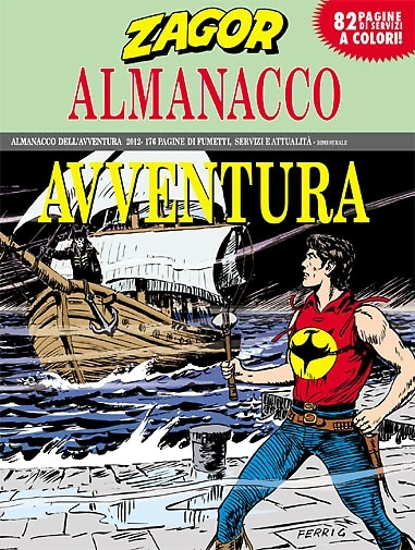 Cover of Almanacco dell'Avventura 2012