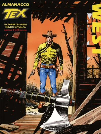 Cover of Almanacco del West 2015: Scure Nera