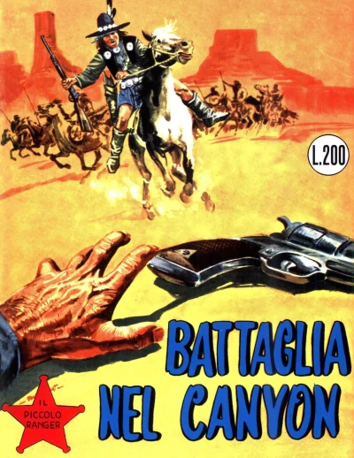 Cover of Battaglia nel Canyon