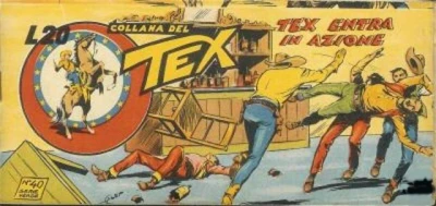 Cover of Tex Entra in Azione