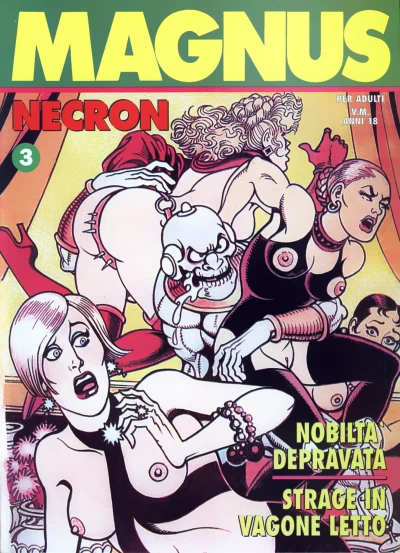 Cover of Necron 3: Nobiltà depravata; Strage in vagone letto