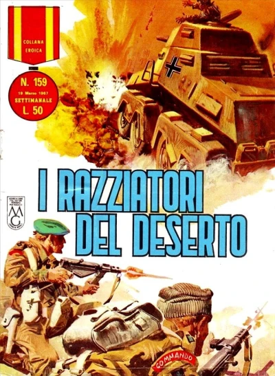 Cover of I razziatori del deserto
