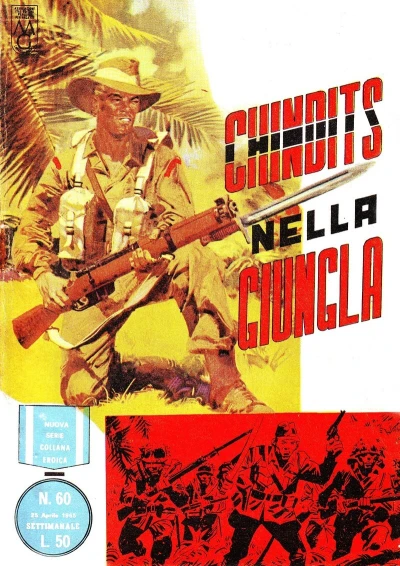 Cover of Chindits nella giungla