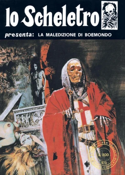Cover of Lo scheletro presenta: La maledizione di Boemondo